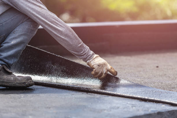 Professional Basement Waterproofing technician working in Nashville, GA